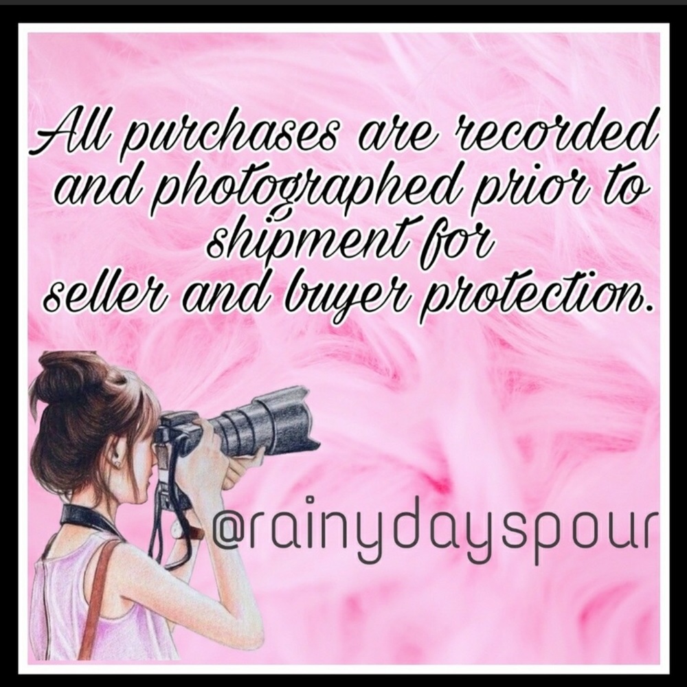 All purchases are recorded and photographed